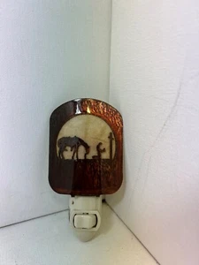 Vintage Cowboy Prayer Night Light - Picture 1 of 10