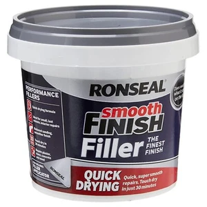 Ronseal Quick Drying Multi Purpose Filler Smooth Finish, Ideal For Repairs 600g - Picture 1 of 3
