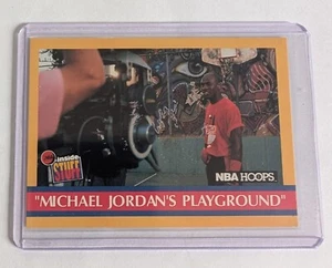 1990-91 NBA Hoops MJ's Playground Michael Jordan #382 Bulls - Foto 1 di 2