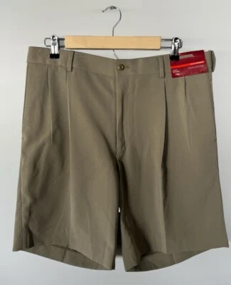 Louis Raphael Bell Rossi Dress Shorts In Celery Size 34 NWT - Image 1 of 4