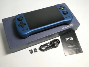 Powkiddy X55 Handheld Gaming Console (The Dark Blue Edition) - Picture 1 of 12