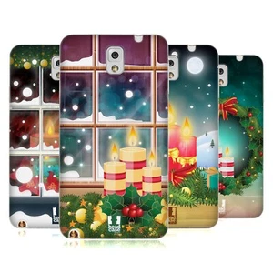 FUNDA HEAD CASE DESIGNS CON DIBUJO DE VELAS NAVIDEÑAS DE GEL SUAVE PARA TELÉFONOS SAMSUNG 2 - Imagen 1 de 11