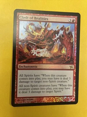 MTG - Clash of Realities - FOIL - Betrayers of Kamigawa NM/MT - Brandy New! - Image 1 of 2