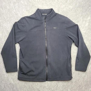 Travis Mathew Sweater Mens XL Gray Full Zip Fleece Sweatshirt Golf Mock Neck - Picture 1 of 13