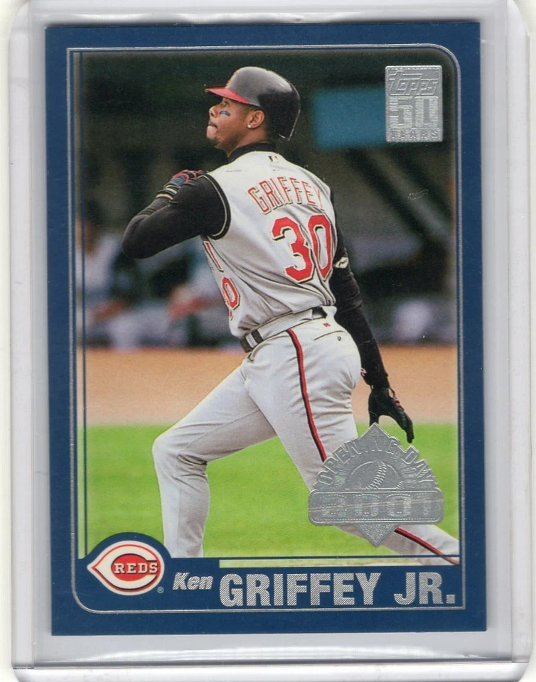 KEN GRIFFEY JR 2001 Topps Opening Day #124 - REDS - Image 1 of 1