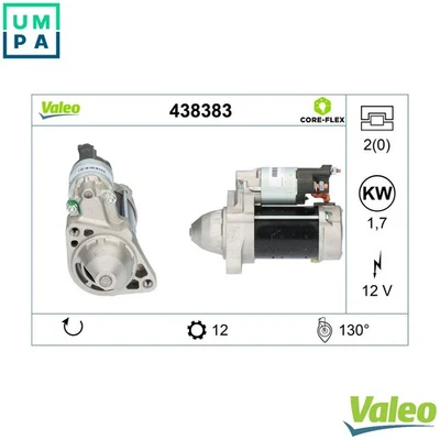 STARTER 438383 FOR MERCEDES-BENZ C-CLASS/T-Model VIANO SLK V-CLASS GLK-CLASS - Image 1 of 4