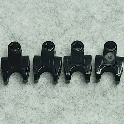 LEGO Technic Axle Connector Ball Joint Socket 60176 Black Lot of 4 Genuine Used - Image 1 of 4
