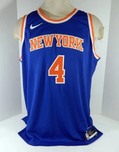 Nueva camiseta azul auténtica Nike 58+2 86S 2022-23 New York Knicks Derrick Rose #4 - Imagen 1 de 9