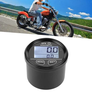 LCD Digital Gauge GPS Speedometer 2.36In For ATV UTV Motorcycle Automotive Truck - Picture 1 of 12