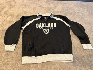 Vintage NFL Los Angeles Oakland Raiders Pro Player Crewneck Sweatshirt Size L - Picture 1 of 4