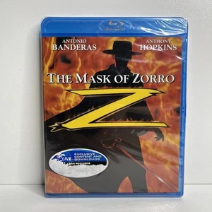 The Mask of Zorro Blu-ray Anthony Hopkins Antonio Banderas Brand New Sealed! - Imagen 1 de 5