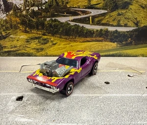 Hot Wheels Rodger Dodger 1974 HW ‘98 Flying Colors Purple Loose VHTF! - Picture 1 of 3