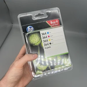 HP 364 CMYK Tintenpatrone Combo 4er Pack Standardkapazität. DEZ 2019 - Bild 1 von 3