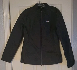 BMW Racing Motorsport M Serie Nylon Windbreaker Reißverschluss Jacke ~ Damengröße Small - Bild 1 von 11