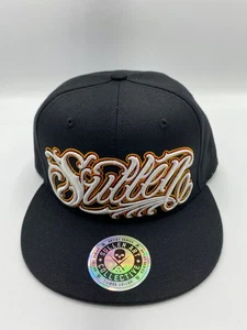 Sullen Art Collective Black Artist Series Graphic Snapback Hat Cap One Size - Picture 1 of 7