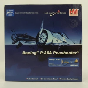 Hobby Master 1:48 Boeing P-26A Peashooter US Army 33-77 Bolling Field DC HA7505 - Picture 1 of 22
