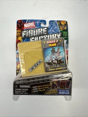 Figura Marvel 2005 construcción de fábrica Blade Vampire Hunter completa rara Foto 1 de 4