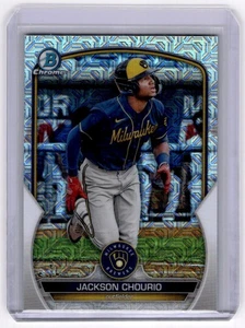 2023 Jackson Chourio Milwaukee Brewers #BCP-76 - Picture 1 of 2