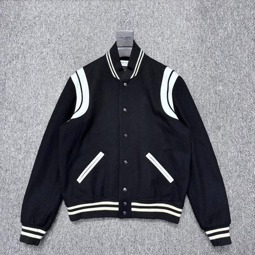 Men's YSL Saint Laurent Teddy Jacket Size 44 Hedi Slimane | eBay