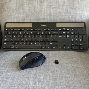 Logitech MK750 Bezprzewodowa klawiatura solarna i mysz Marathon Combo - Zdjęcie 1 z 8