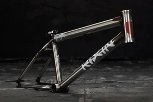 RIXIN Billy Perry Big Apple BMX Freestyle Bike Bicycle Frame 20.75 TT Raw - Picture 1 of 8