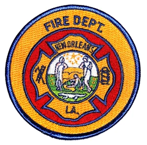 NEW ORLEANS – FIRE DEPT - Fire Patch EMS Rescue Public Safety 3.75” - Picture 1 of 1