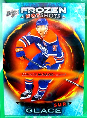 2024-25 UD TIM HORTONS HOCKEY SERIES FROZEN HOTSHOTS INSERT YOU PICK FROM LIST - Image 1 of 2