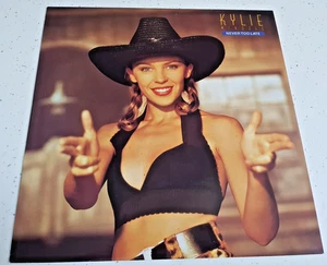 Kylie Minogue Never Too Late 12" Vinyl Single PWLT 45 1989 - Picture 1 of 4