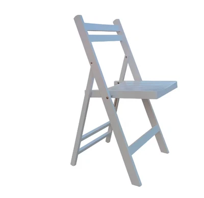 CONSISTENT WITH THE PICTURE 4-Pack Wood Folding Chairs - Slatted Event Seating for Weddings/Parties