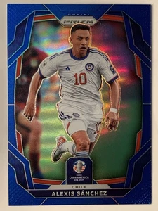 2024 Panini Prizm CONMEBOL Copa America Blue Prizm 53/110 Alexis Sanchez #46 - Picture 1 of 2