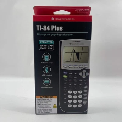 New Texas Instruments TI-84+ Graphing Calculator - Image 1 of 4