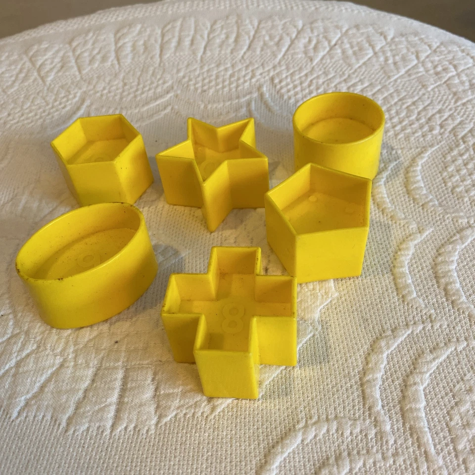 Tupperware / Tupper Toys - Shape-O-Ball - Piezas de repuesto - Amarillo-de colección Foto 1 de 1