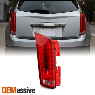 Para Cadillac SRX 2010-2016 LED marcha atrás cromo rojo claro lámpara trasera conductor Foto 1 de 4