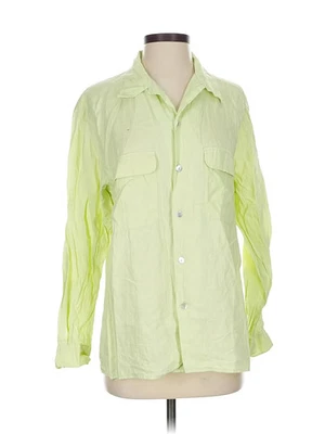 Camisa Henri Bendel Mujer Verde Manga 3/4 Abotonada S Foto 1 de 4