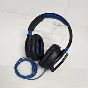 Auriculares para juegos Turtle Beach Ear Force Recon 70p con cable azules negros (probados funcionando) - Imagen 1 de 8