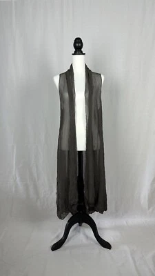 Comfy USA Dark Gray Vest, Size L - Image 1 of 4