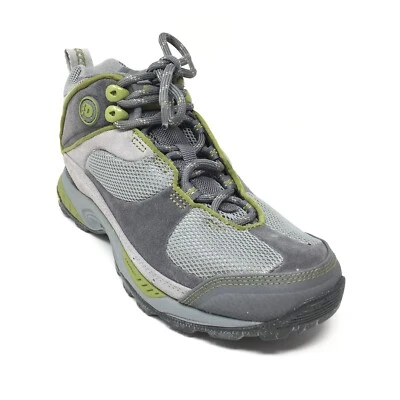 Para mujeres NUEVAS Dunham Fremont Mid Botas de Senderismo Zapatos Talla 6.5 Gris Verde Exterior Foto 1 de 4