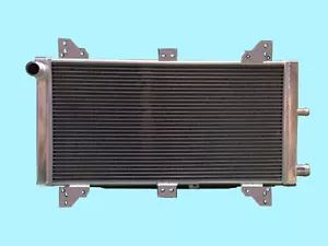 ESCORT MK3 XR3i / 1600 - 1980/1986 ALUMINIUM RADIATOR + FAN BRITISH MADE - Picture 1 of 2