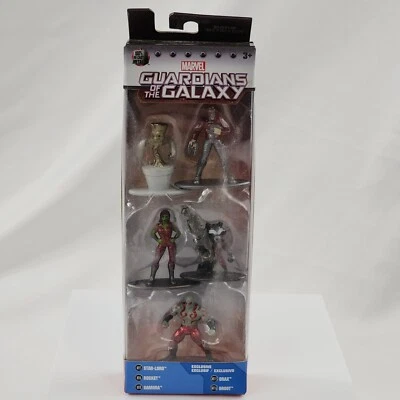 Marvel Guardians of The Galaxy Nano Metalfigs Die-Cast Mini-Figs NEW 5 Pack 2017 - Image 1 of 4
