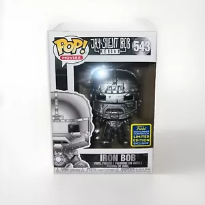 Funko Pop! Películas Jay & Silent Bob Reboot Iron Bob #543 LE SDCC Coleccionable - Imagen 1 de 13