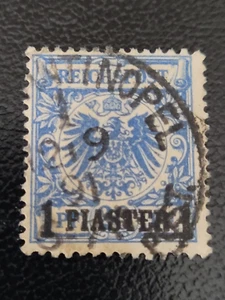 Deutsche Reich 1889 Foreign Post Office Turkey Mi 8 used - Picture 1 of 1