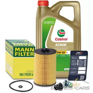 MANN ÖLFILTER +5l 5W-30 FÜR AUDI A3 A4 A6 Q3 Q5 SEAT SKODA VW GOLF 1.6 2.0 TDI - Bild 1 von 10