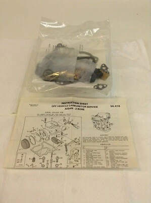 KIT CARBURADOR AISAN 2 BBL 1969-1971 MOTORES TOYOTA COROLLA MARK II CORONA 8R Foto 1 de 2