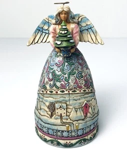 Jim Shore Angel Figurine LANDSCAPE SLEEPS Enesco 4006723 Heartwood Creek 2006 5" - Picture 1 of 14