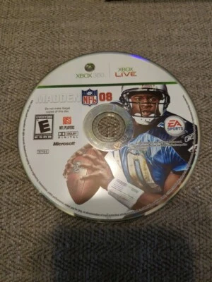 Madden NFL 08 - 微软 Xbox 360 - 仅光盘,无美国邮政跟踪 — 第 1/2 张图片