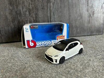 TOYOTA YARIS GR Scala 1/43 BBURAGO Burago modellino macchinina METALLO - Immagine 1 di 4
