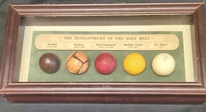 National Golf Classics Shadow Box Art Development Oh Golfball - Bild 1 von 9