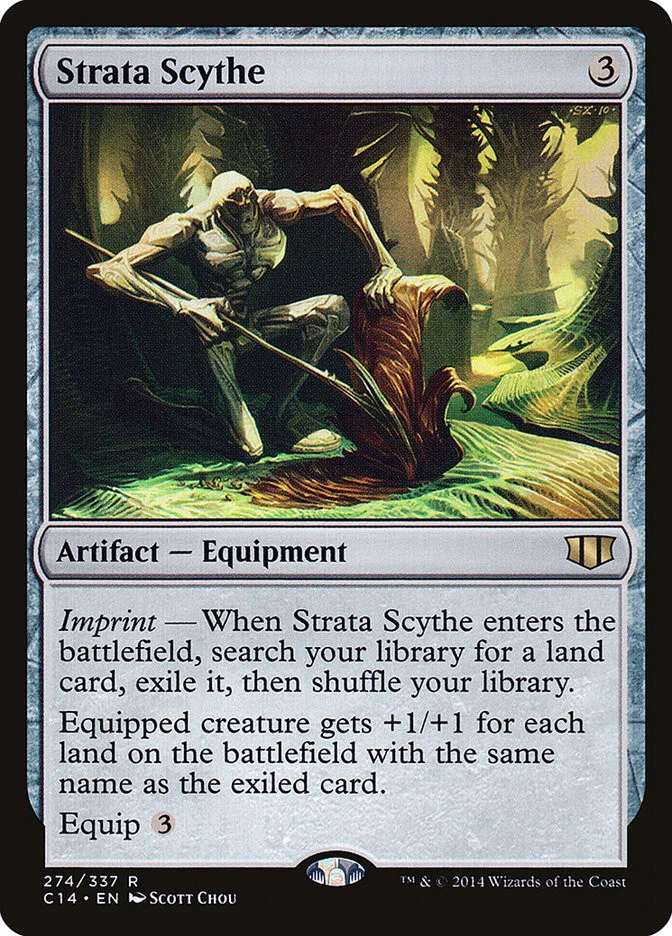 MTG Strata Scythe  - Commander 2014 #274 - Image 1 of 1