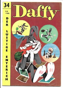 Daffy n.34 con Snurre, Pelle, Pip & Sylvester - FUMETTO ORIGINALE LEHNING - Foto 1 di 3