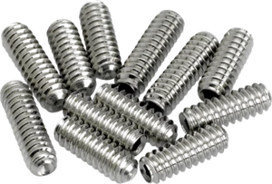 Fender American Vintage 8 Long/4 Short NICKEL SADDLE HEIGHT SCREWS Tele Strat - Picture 1 of 1